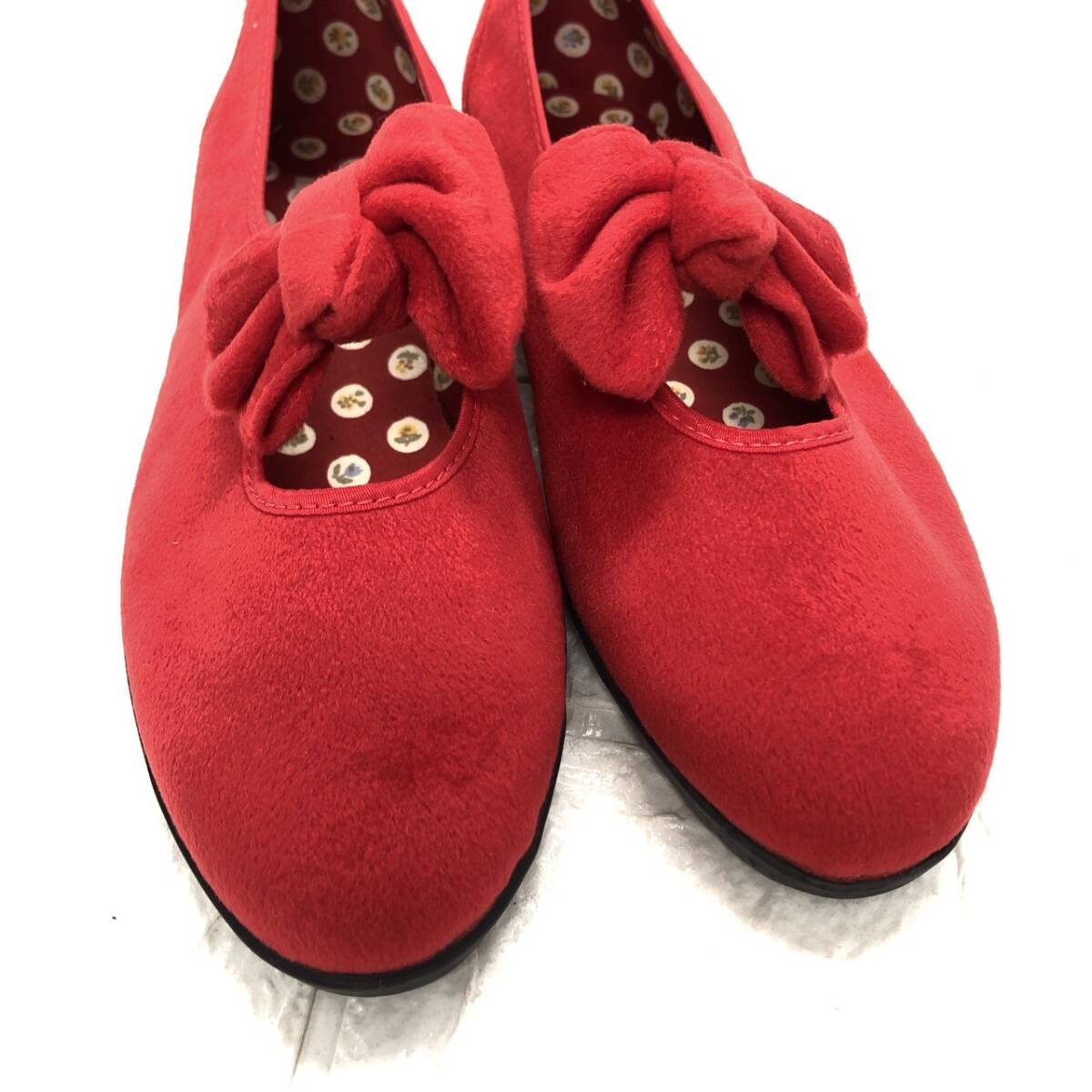 ★【在庫処分価格】ASAHI CALULU アサヒ ジュニアシューズ カルル 352 赤 21㎝ 昭和レトロ 当時物 日本製☆T9-143J_画像5