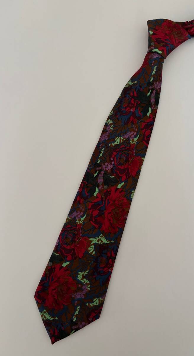 Paul Smith　ポール・スミス　シルク　花柄　ネクタイ_画像8