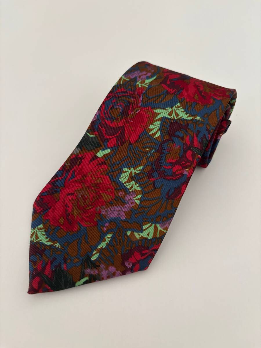 Paul Smith　ポール・スミス　シルク　花柄　ネクタイ_画像9
