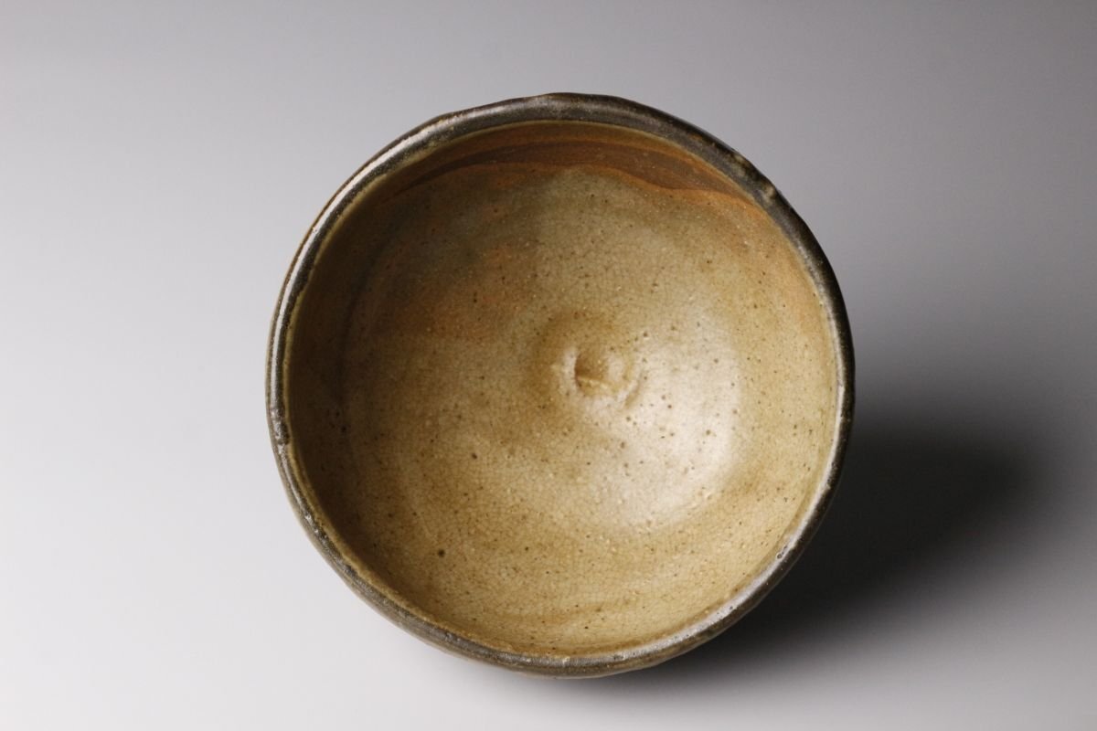 【LIG】古唐津 絵唐津茶碗 箱 茶道具 古美術品 [.QU]25.9