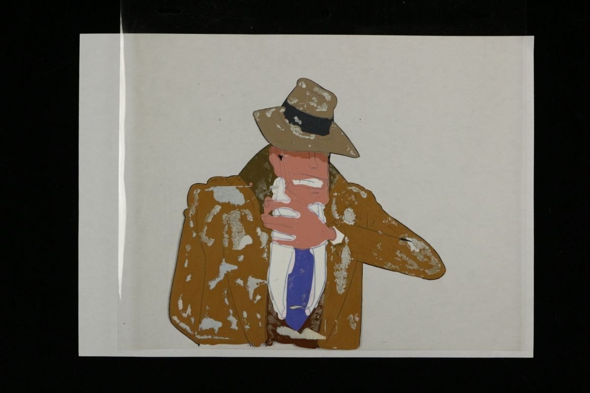 【LIG】ルパン三世 銭形警部 セル畫 二點(diǎn) コレクター収蔵品 [.TO]24.4