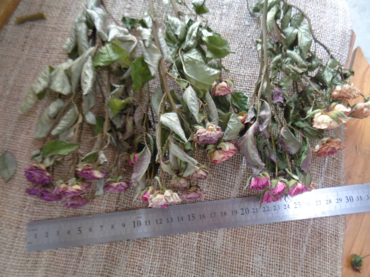 アソートスプレーローズ33輪930ドライフラワー■さらら■_画像3