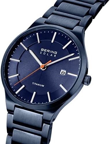 BERING(ベーリング)腕時計 メンズ アナログ ソーラー チタニウムリンクベルト 15239-797 輸入品 サファイアガラス_画像3