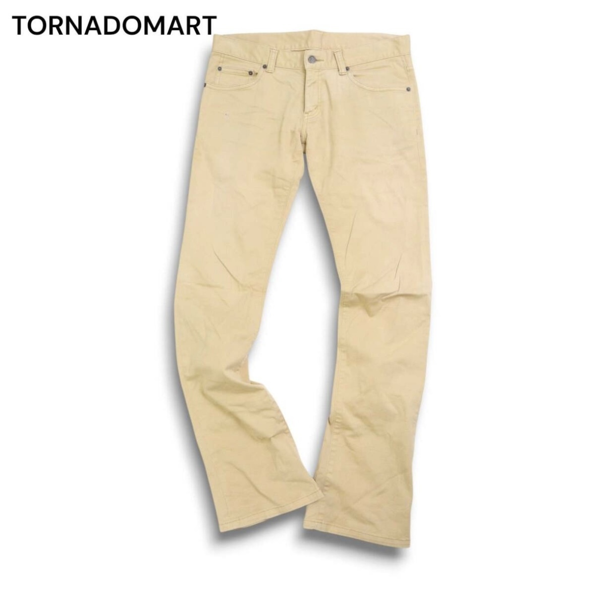 サイズL トルネードマートシューカットチノパン トルネードマート シューカットパンツ ストレッチシューカット メンズブーツカット_画像1