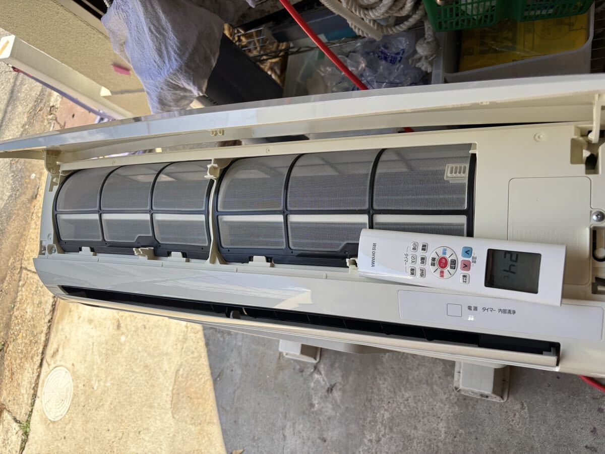 アイリスオーヤマ　 ルームエアコン　IUF-2218 ポンプダウン済み　京都市山科區(qū)発?