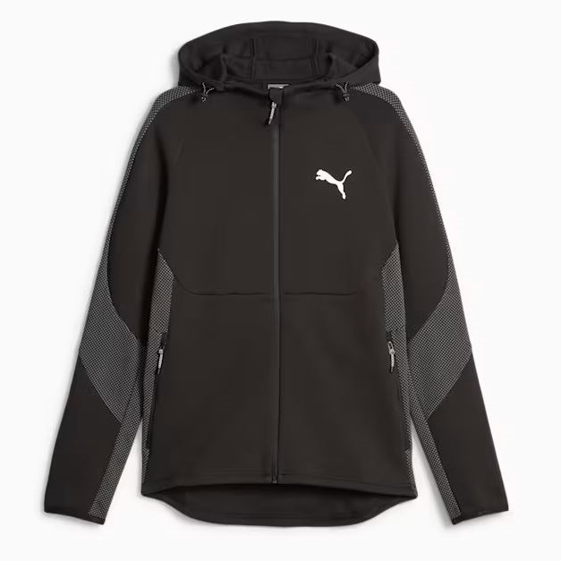 ★プーマ PUMA 新品 メンズ 吸水速干 ドライ トレーニング フルジップ ジャケット フーディー 黒 Lサイズ [675930011N-L] 二 弐★QWER★