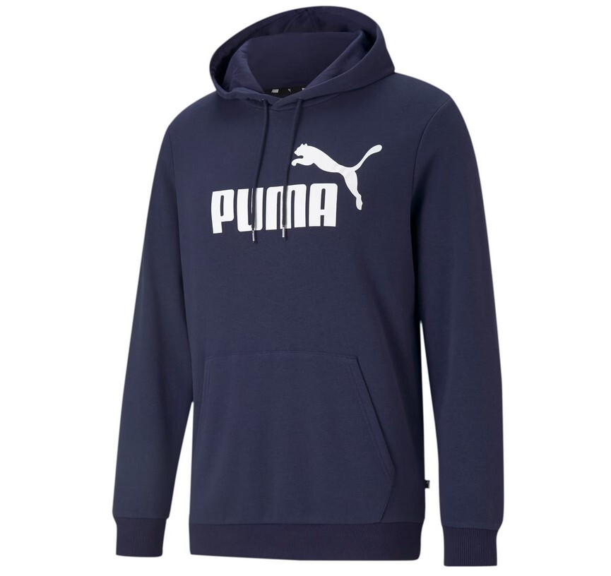 ★プーマ PUMA 新品 メンズ ビッグロゴ スウェット プルオーバー パーカー フーディー 紺 Lサイズ [588709061N-L] 二 弐★QWER★