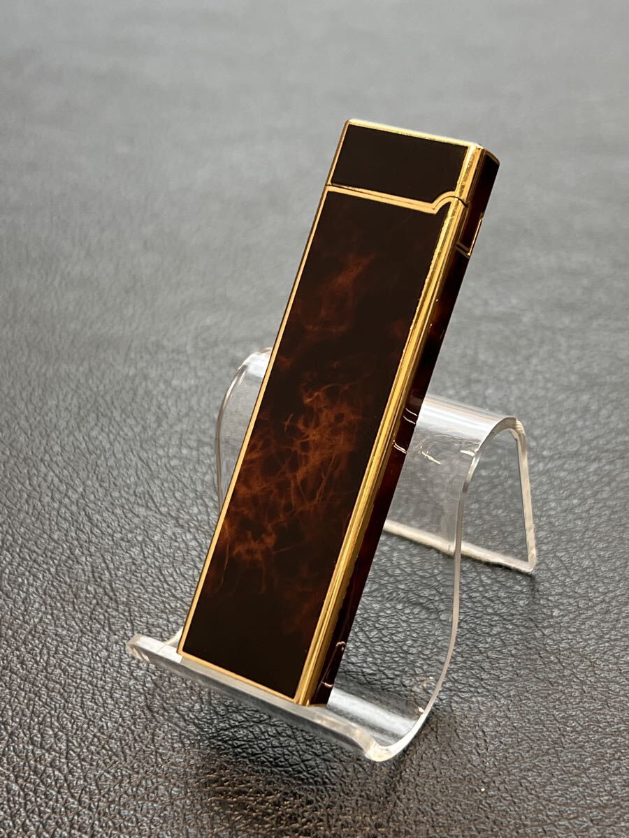 GIVENCHY ジバンシー　9000 ガスライター　マーブル柄　ゴールド　箱付き