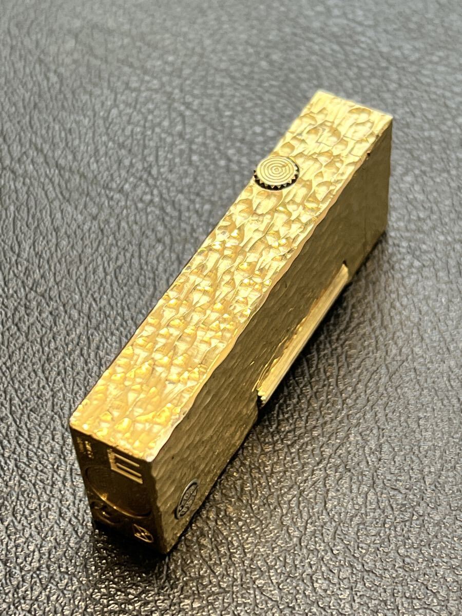 Dunhill ダンヒル ガスライター 喫煙具 ゴールドカラー