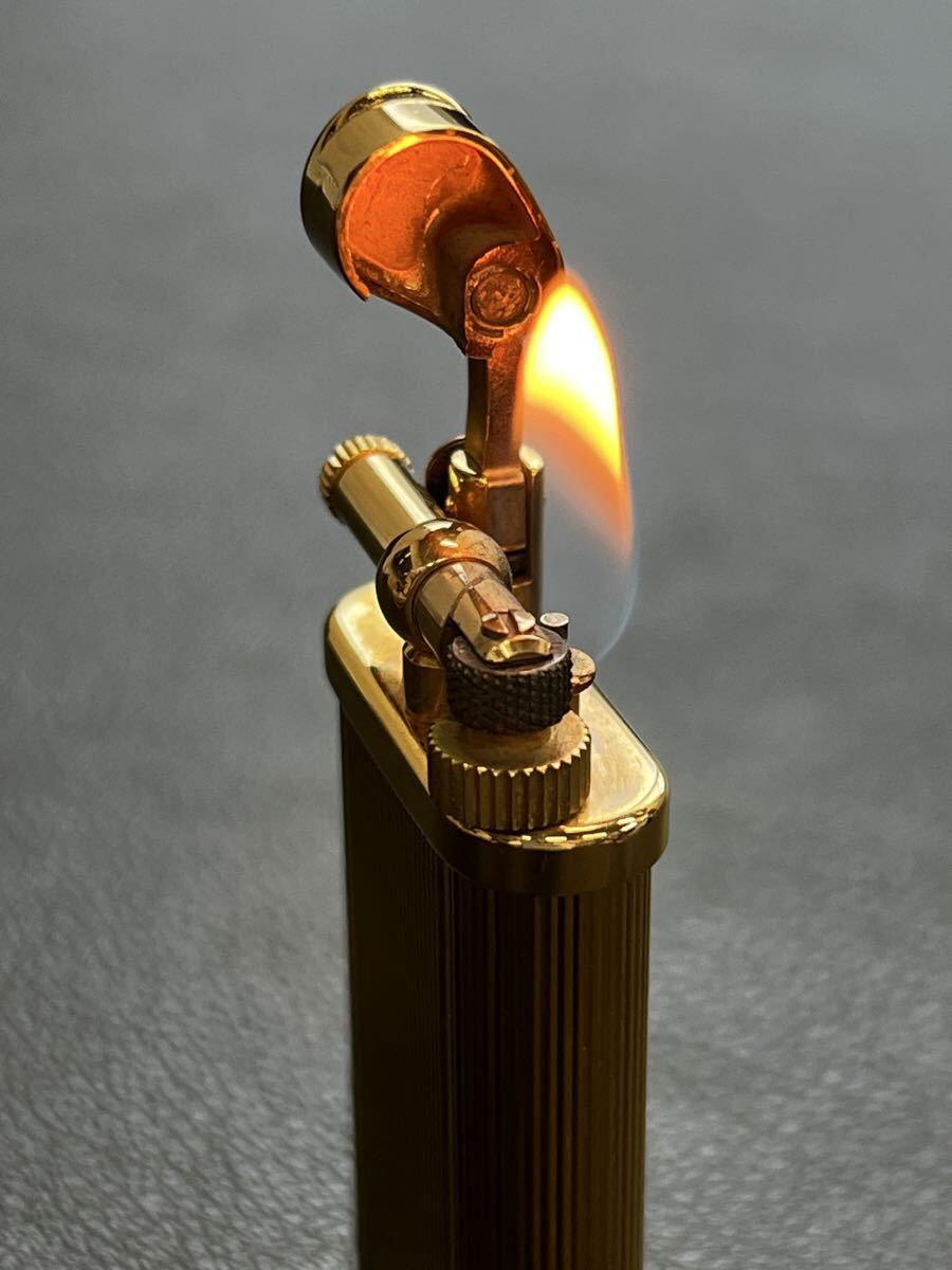 Dunhill ダンヒル ガスライター ユニークタイプ ハンマー　 ゴールドカラー