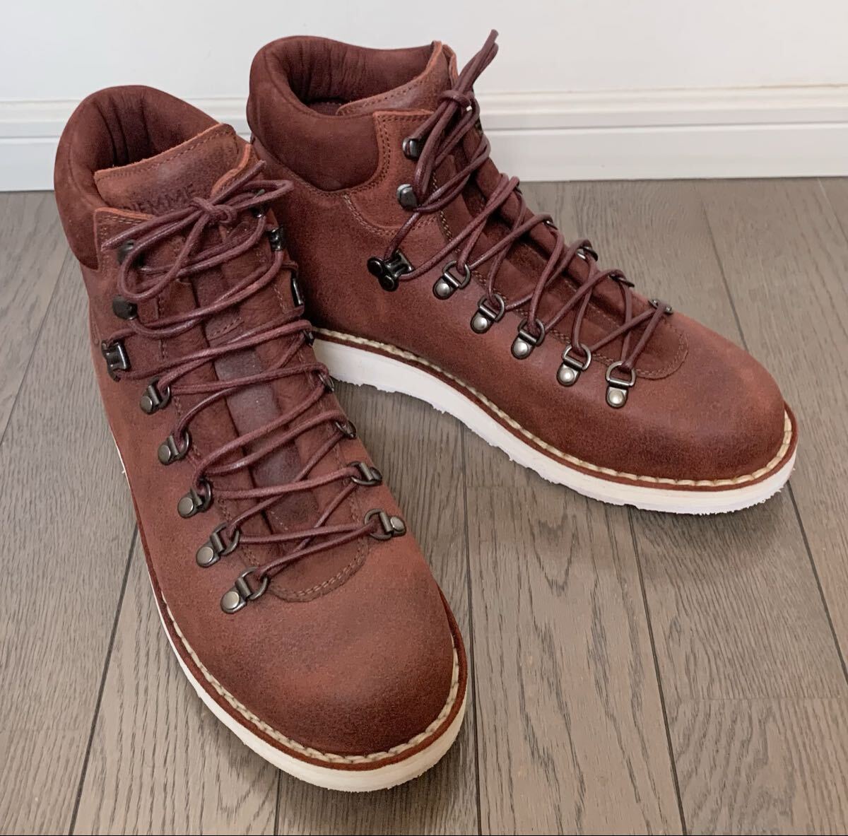 激安!未使用!ディエッメDIEMMEマウンテンブーツ42トレッキングブーツMADE IN ITALYイタリア制/検索用ダナー レッドウイング