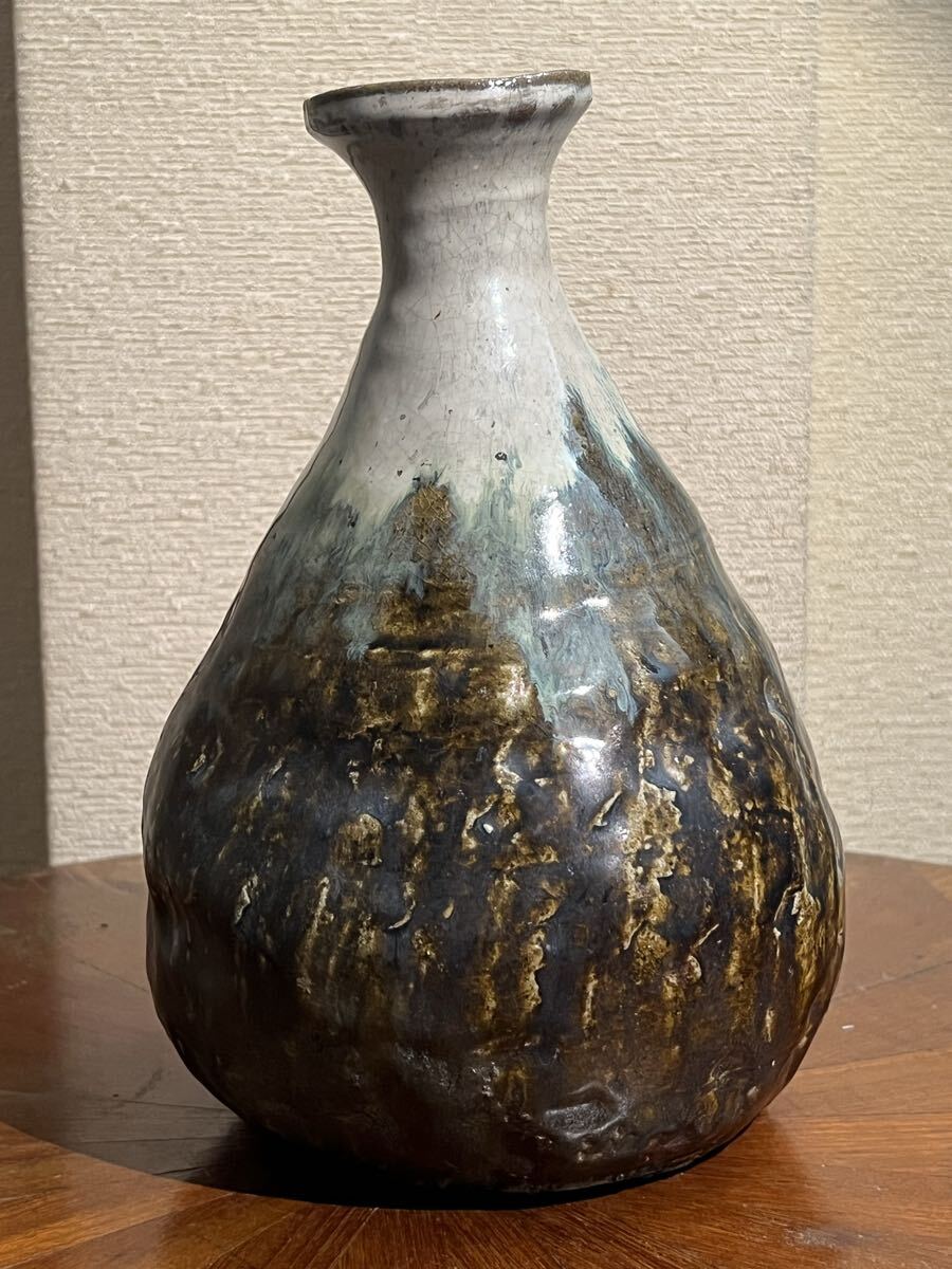 桃山期 朝鮮唐津徳利 朝鮮美術(shù) 伝來 美術(shù)品 古美術(shù)品 時代品 唐津