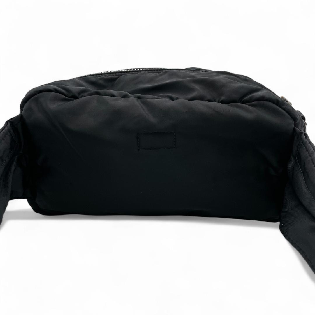 良品 PORTER ボディバッグ ナイロン ブラック タンカー_画像4