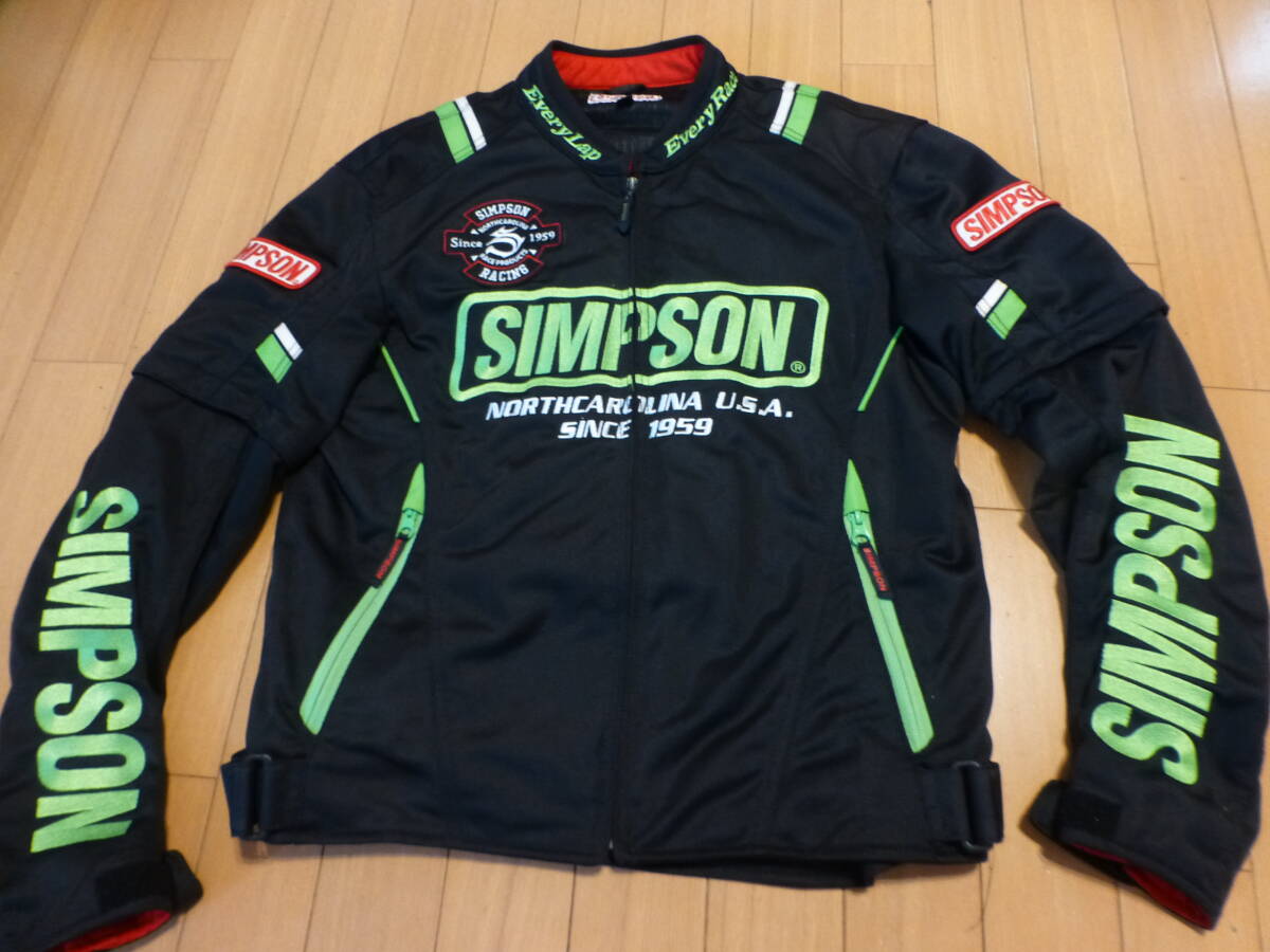 シンプソン　（胸部付き）2WAYメッシュジャケットNo1-28_画像1