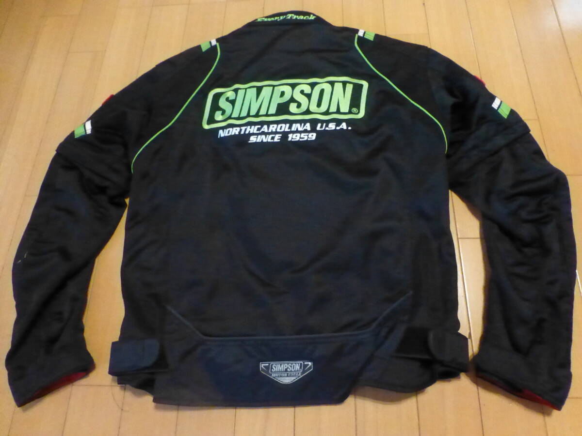 シンプソン　（胸部付き）2WAYメッシュジャケットNo1-28_画像2