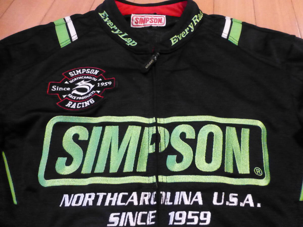 シンプソン　（胸部付き）2WAYメッシュジャケットNo1-28_画像6