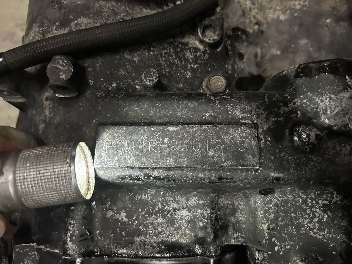 CBX550F エンジン 確実実働 ASSY 1000スタ売り切り！ 検/純正 當(dāng)時(shí)物 ヘッド シリンダー クランクケース オイルパン CBX400F PC04 NC07