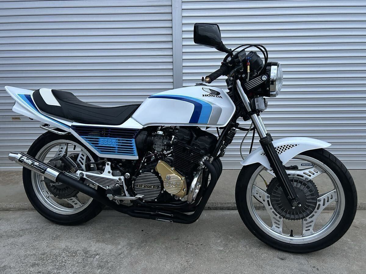 極上 CBX400F 550カラー 車検3年付き セミレストア レブカット済み 動(dòng)畫(huà)有り 検/CBX550F CBR400F GS400 Z400J CB400F GPZ400