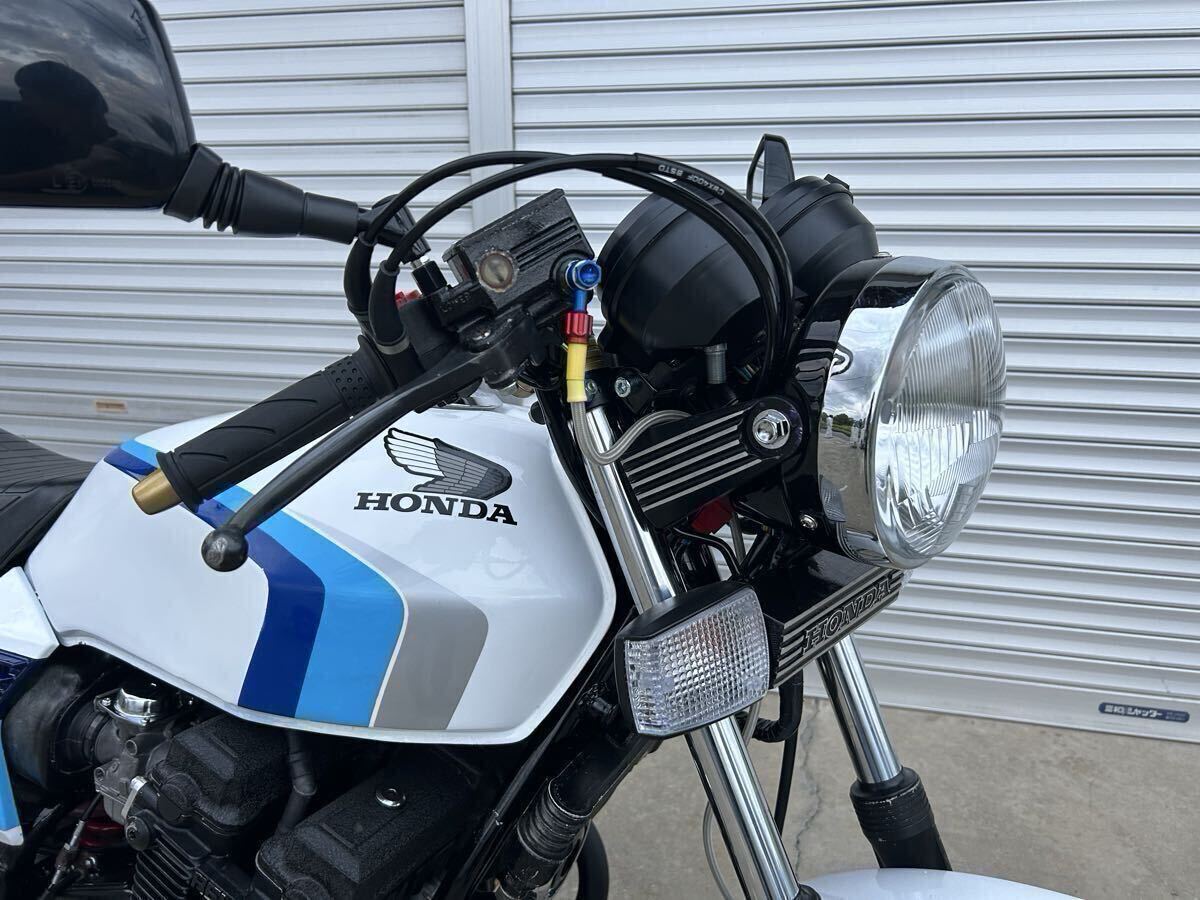 極上 CBX400F 550カラー 車検3年付き セミレストア レブカット済み 動(dòng)畫(huà)有り 検/CBX550F CBR400F GS400 Z400J CB400F GPZ400
