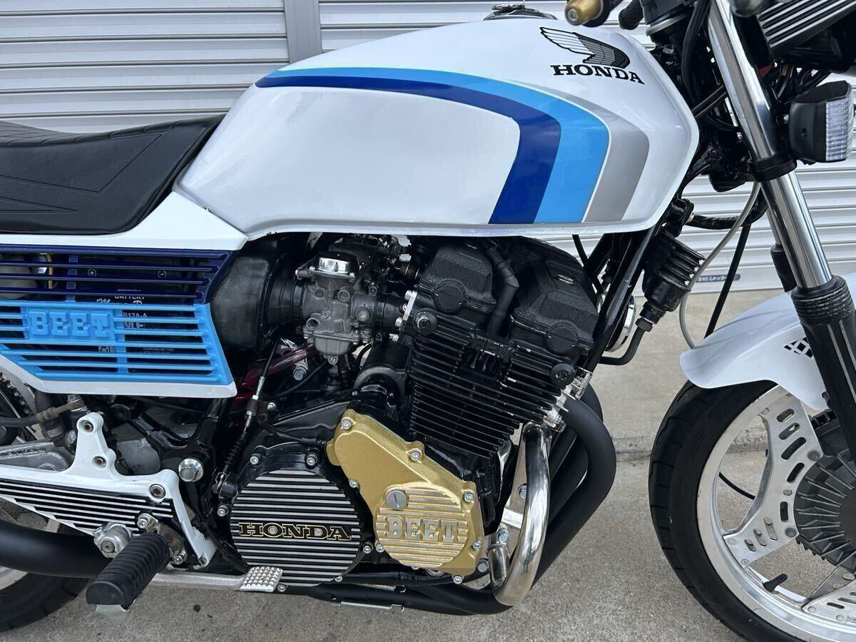 極上 CBX400F 550カラー 車検3年付き セミレストア レブカット済み 動(dòng)畫(huà)有り 検/CBX550F CBR400F GS400 Z400J CB400F GPZ400