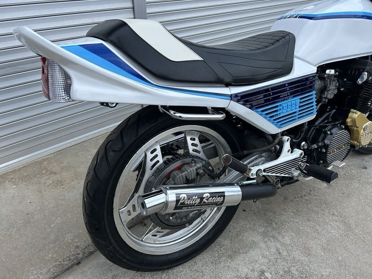 極上 CBX400F 550カラー 車検3年付き セミレストア レブカット済み 動(dòng)畫(huà)有り 検/CBX550F CBR400F GS400 Z400J CB400F GPZ400