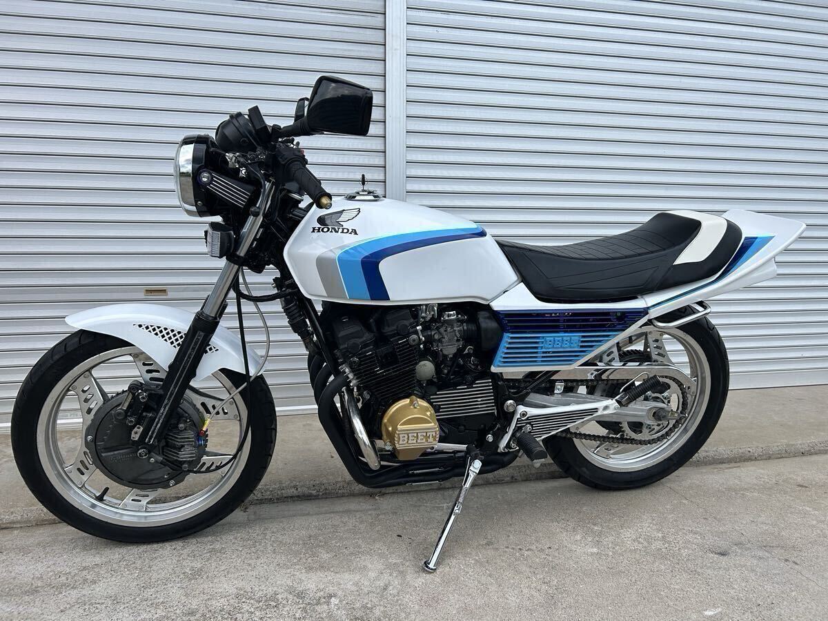 極上 CBX400F 550カラー 車検3年付き セミレストア レブカット済み 動(dòng)畫(huà)有り 検/CBX550F CBR400F GS400 Z400J CB400F GPZ400