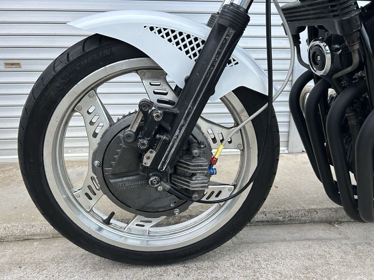 極上 CBX400F 550カラー 車検3年付き セミレストア レブカット済み 動(dòng)畫(huà)有り 検/CBX550F CBR400F GS400 Z400J CB400F GPZ400