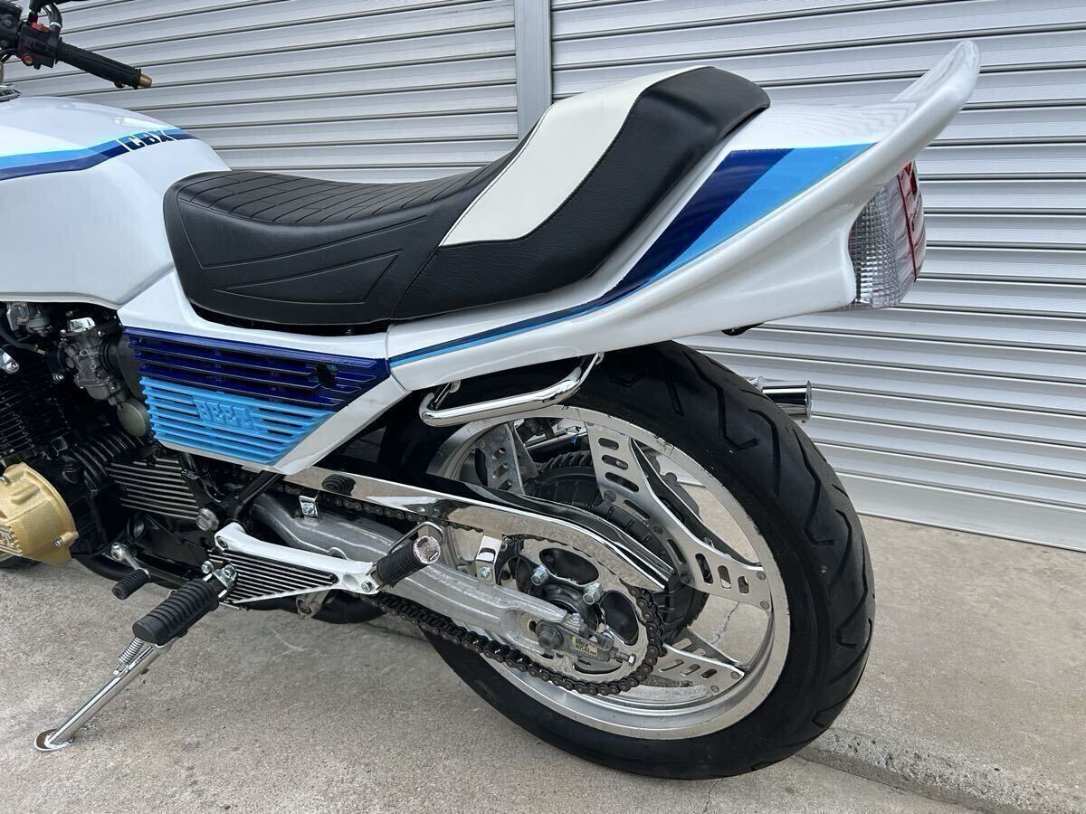 極上 CBX400F 550カラー 車検3年付き セミレストア レブカット済み 動(dòng)畫(huà)有り 検/CBX550F CBR400F GS400 Z400J CB400F GPZ400