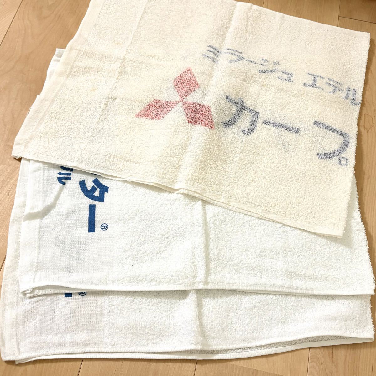 新品未使用 訳あり綿フェイスタオル5枚おまとめ売り 新生活 白コットン浴用タオル　　_画像2