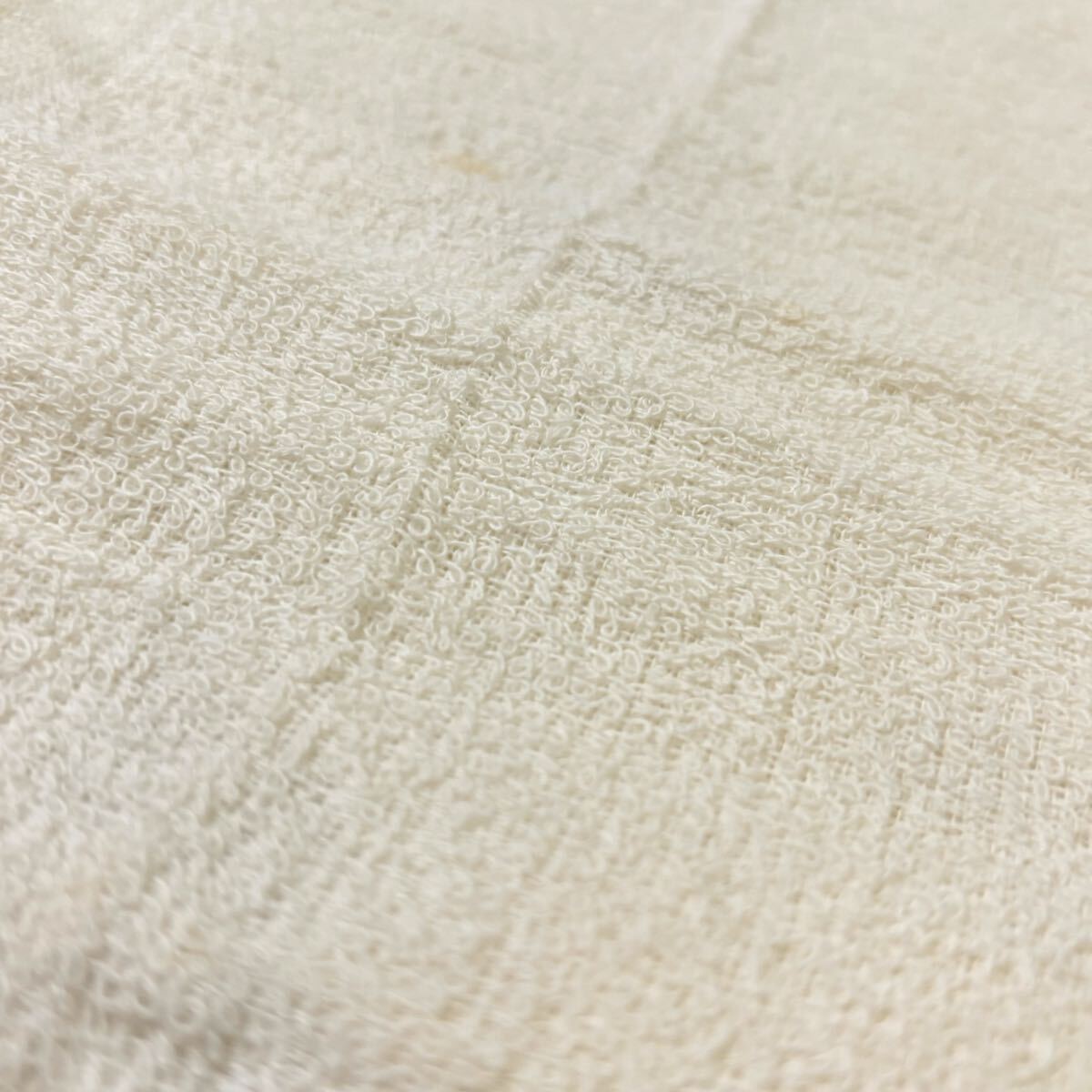 新品未使用 訳あり綿フェイスタオル5枚おまとめ売り 新生活 白コットン浴用タオル　　_画像3