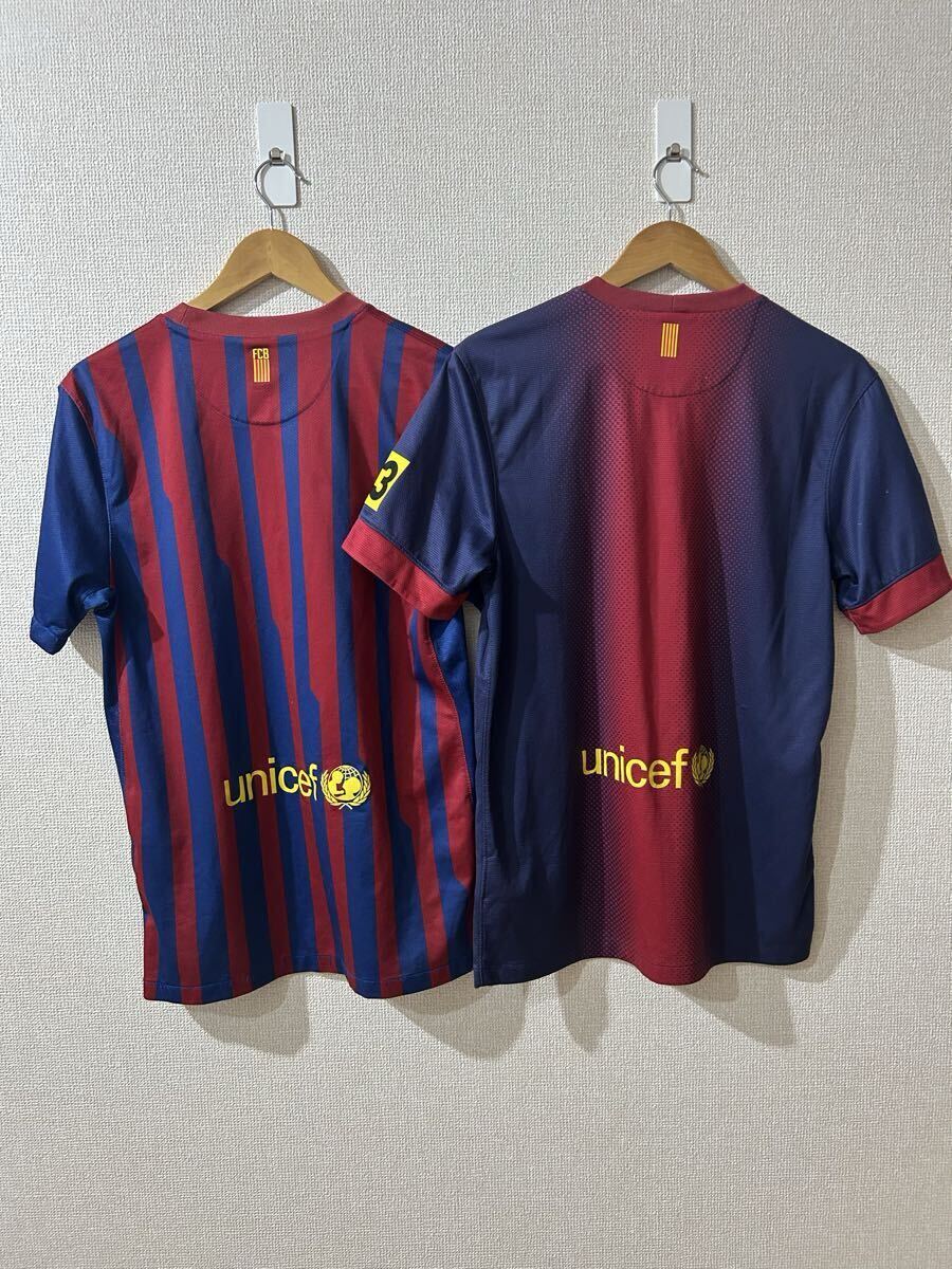 【正規(guī)品】バルセロナ ユニフォーム 11/12 12/13 2枚セット サッカー NIKE ナイキ