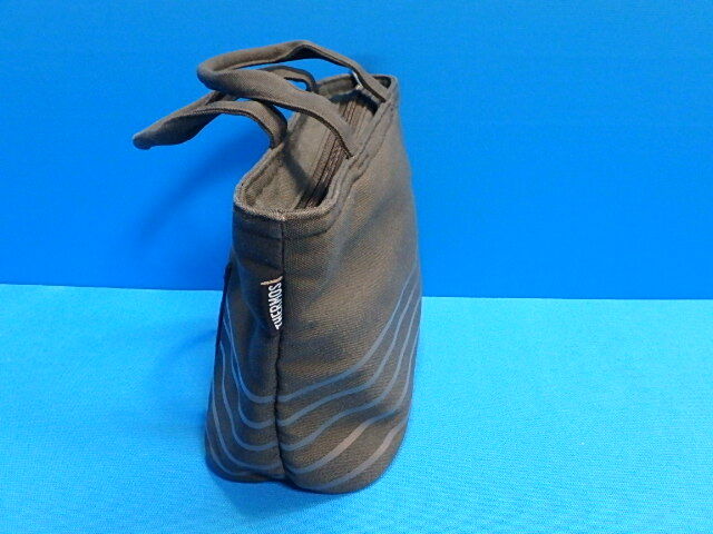nk14-25-0904-2　THERMOS サーモス 保冷バッグ お弁当入れ ミニトートバッグ クーラーバッグ ハンドバッグ 中古_画像2