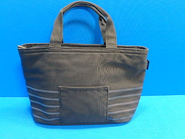 nk14-25-0904-2　THERMOS サーモス 保冷バッグ お弁当入れ ミニトートバッグ クーラーバッグ ハンドバッグ 中古_画像1