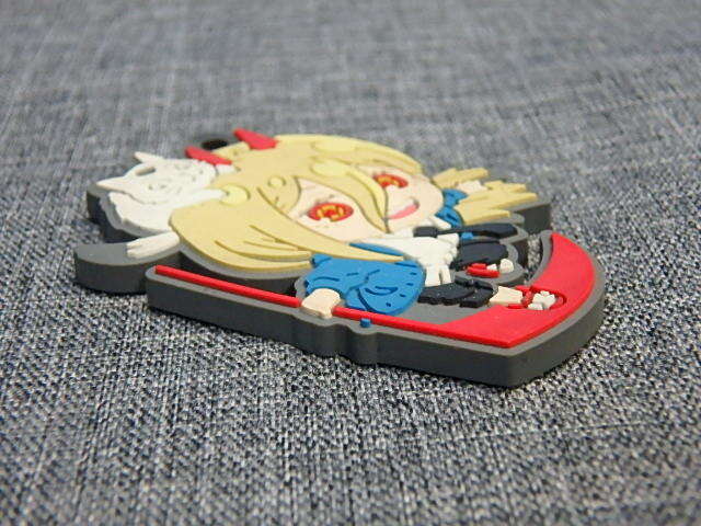 nk14-25-0909-1　チェンソーマン　でふぉラバ!　ラバーキーホルダー　パワー　ラバーマスコット　中古_画像4