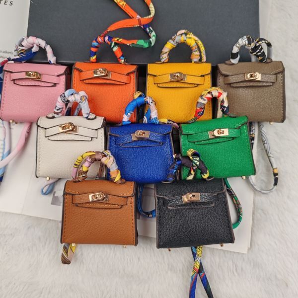 6.ブルー　ミニュチュア アクセサリー　ミニバッグチャーム！_画像2