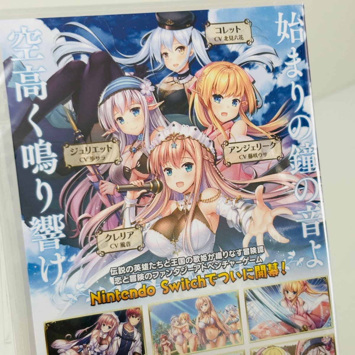 新品 未開封 Switch ★ 悠久のカンパネラ★ ユウキュウノカンパネラ ゲーム ソフト スイッチ 任天堂 ニンテンドー Nintendo Switch_画像6