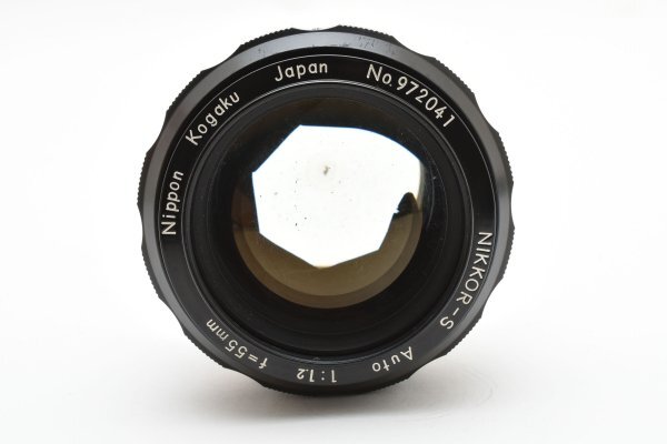 ★ジャンク品★ ニコン Nikon NIKKOR-S Auto 55mm F1.2 #20049MTT_画像2