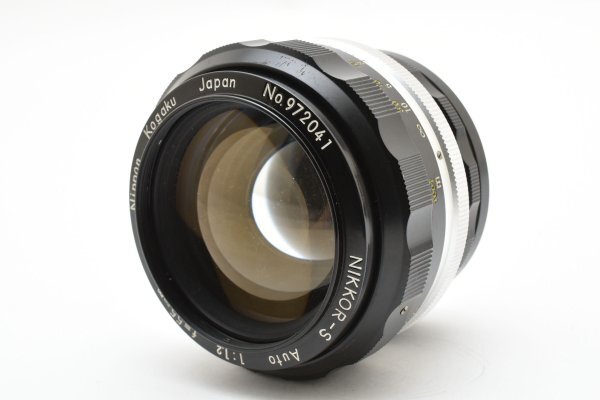 ★ジャンク品★ ニコン Nikon NIKKOR-S Auto 55mm F1.2 #20049MTT_画像3