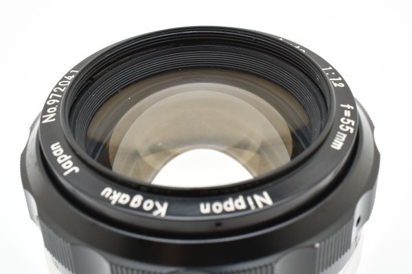 ★ジャンク品★ ニコン Nikon NIKKOR-S Auto 55mm F1.2 #20049MTT_画像10