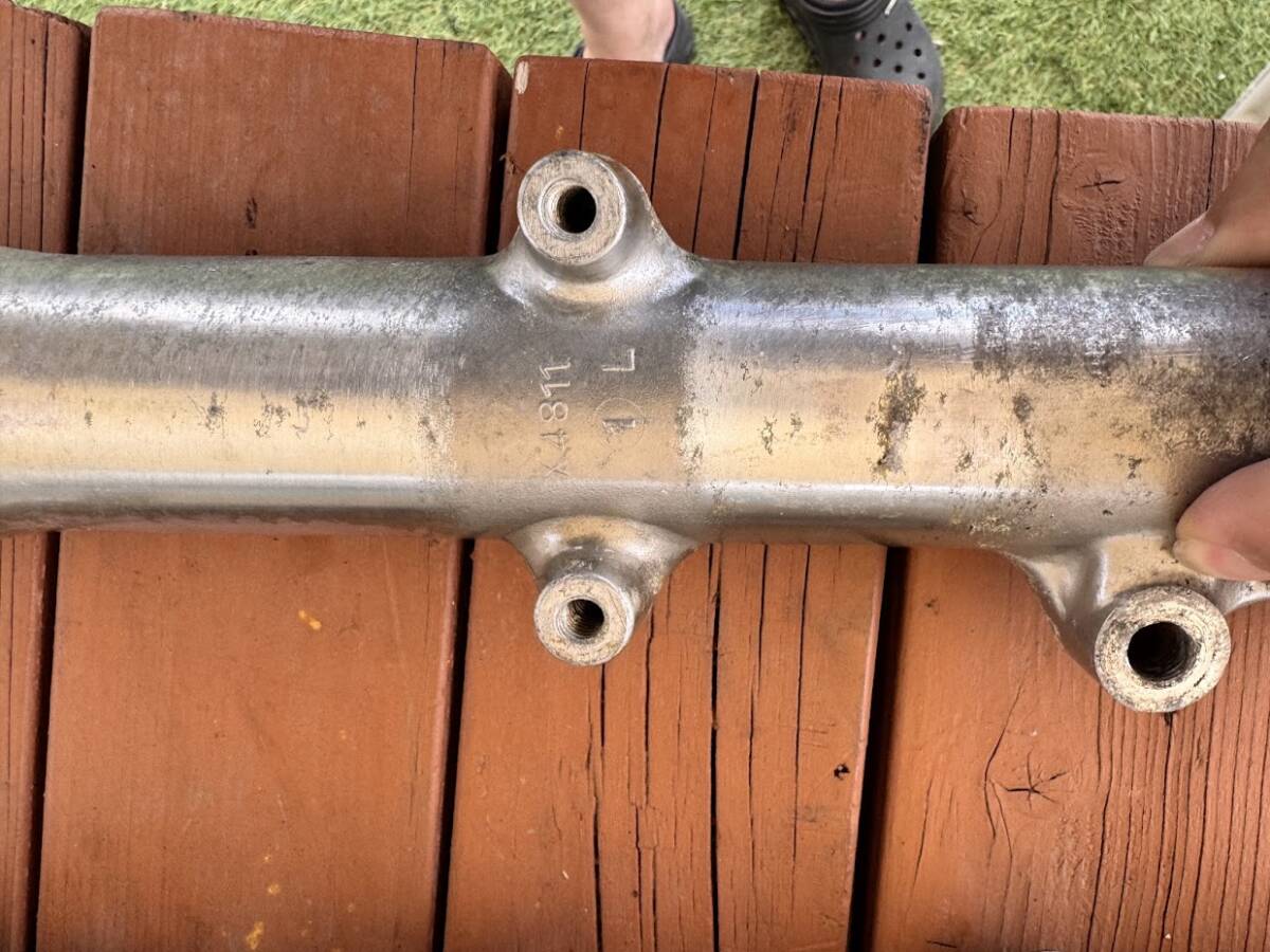 GSX750S меч оригинальный передняя вилка левый правый Katana