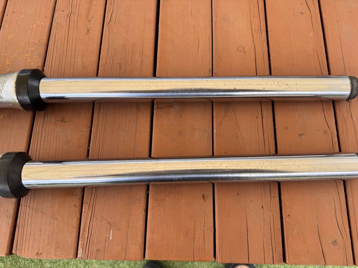 GSX750S меч оригинальный передняя вилка левый правый Katana