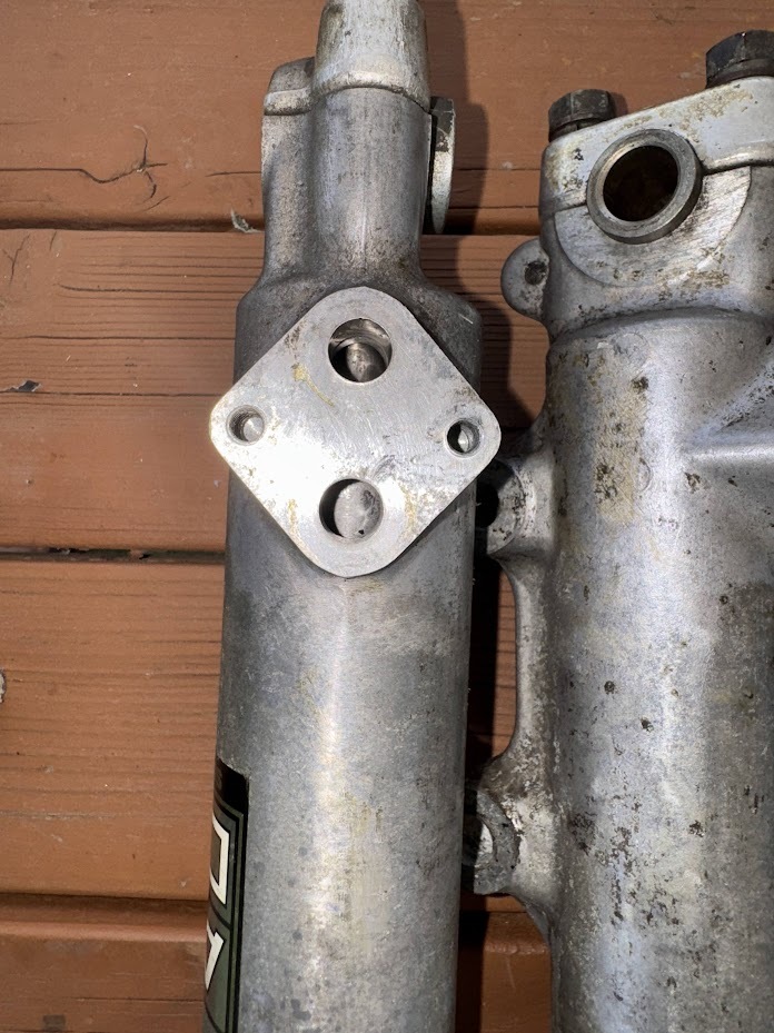 GSX750S меч оригинальный передняя вилка левый правый Katana