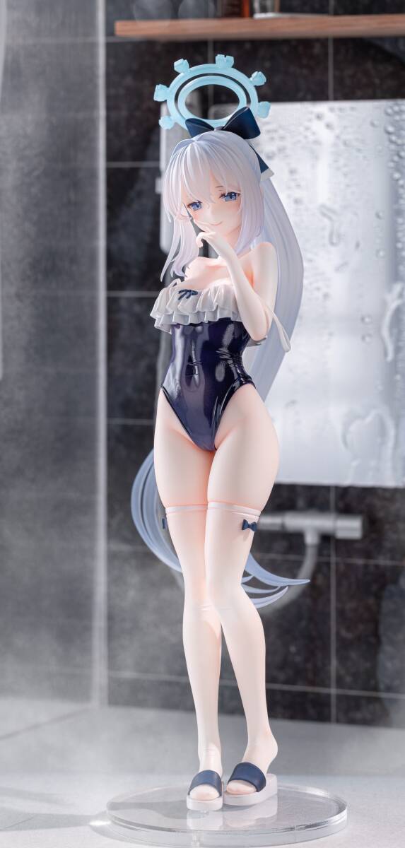 月雪ミヤコ ガレージキット ブルーアーカイブ 水着 標家模型坊 WF2025 ワンフェス またのんき 新品 未塗装未組立 フィギュア_画像1