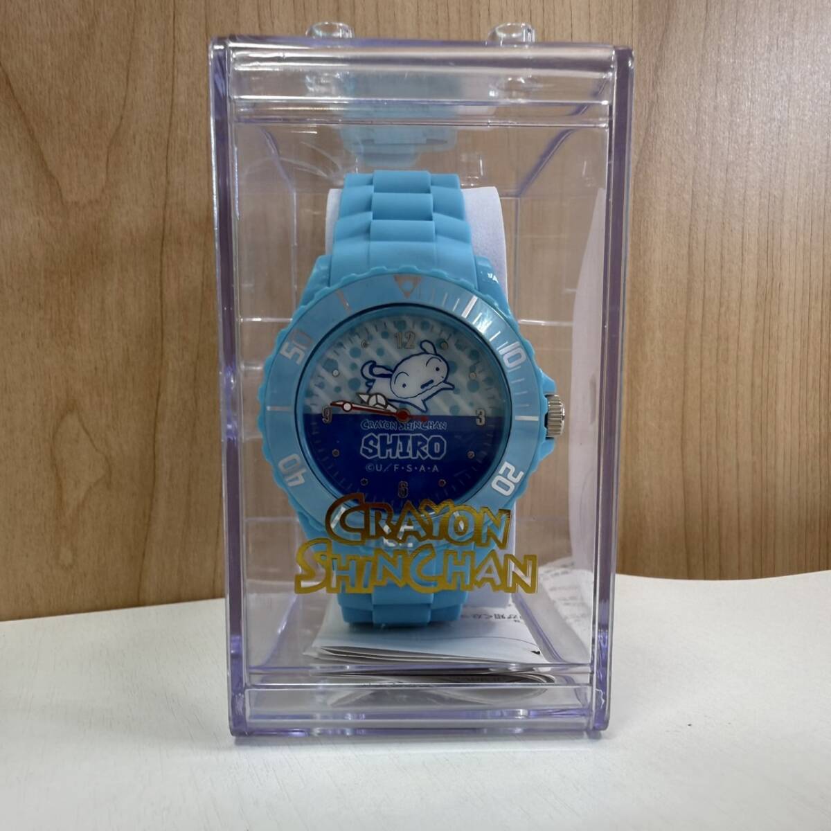 【9261】 クレヨンしんちゃん シリコンウォッチ Y-1306C シロ SIRO