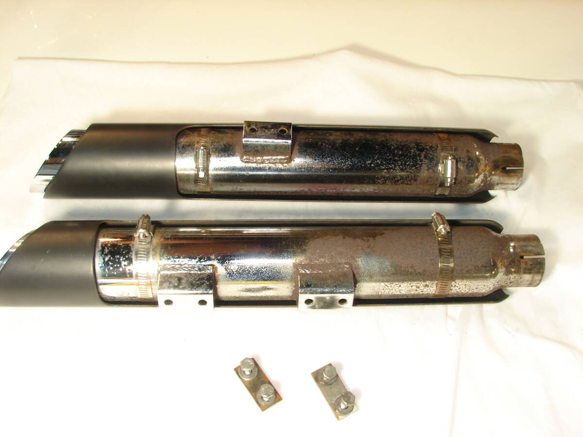 ★★送料無料★★　バンス&ハインズ 　VANCE&HINES 　スリップオンマフラー　46843　　FLSTFBS_画像4