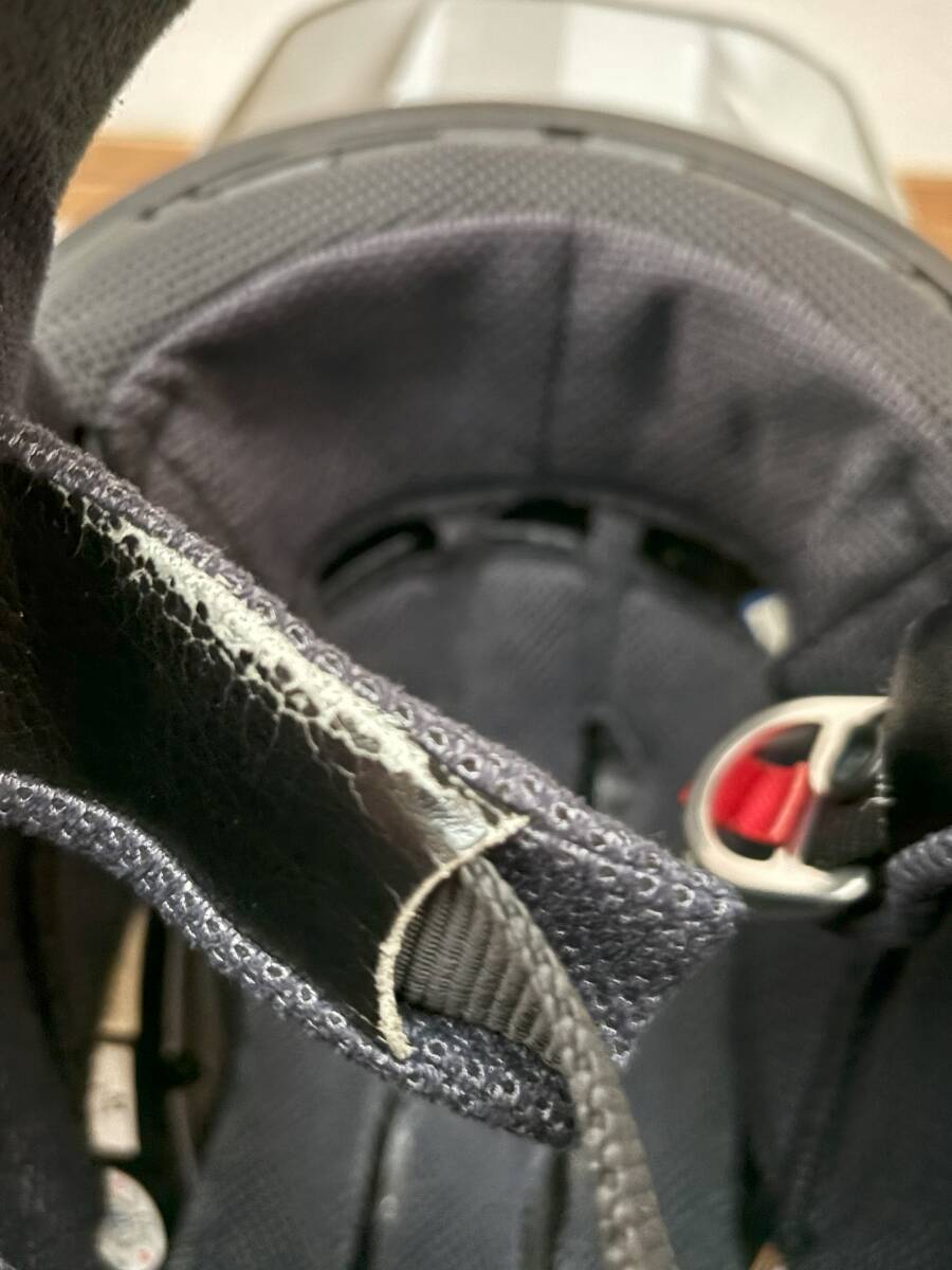 【送料無料】SHOEI　VFX-DT アフターバーン　Mサイズ　(GREY/WHITE)　 検 VFX-R 　OFF　ヘルメット　MX　モトクロス　ショーエイ_画像8