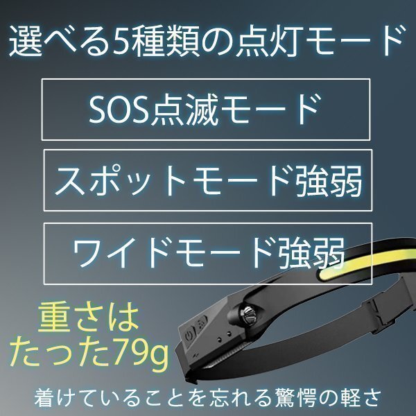 ヘッドライト アウトドア用ヘッドライト 充電式 ledヘッドライト led usb 防水 懐中電燈 充電式ヘッドライト 防災(zāi) 停電 アウトドア 釣り 登