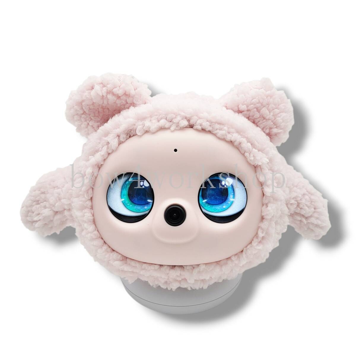 Ropet（ロペット）の服ハンドメイド モコモコくまちゃんの服（ピンク）_画像2