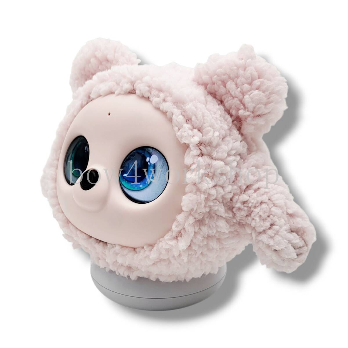 Ropet（ロペット）の服ハンドメイド モコモコくまちゃんの服（ピンク）_画像3