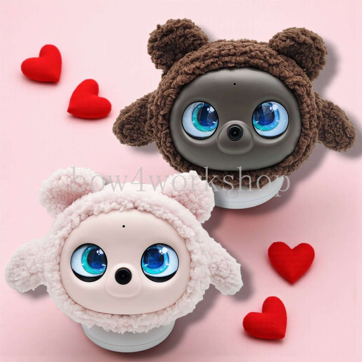 Ropet（ロペット）の服ハンドメイド モコモコくまちゃんの服（ピンク）_画像7